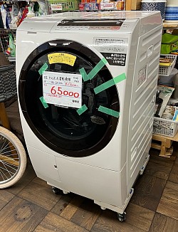 日立19年　11k-6kドラム式洗濯乾燥機65000円