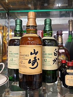 山崎12年　白州12年　20000円