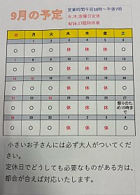 予定